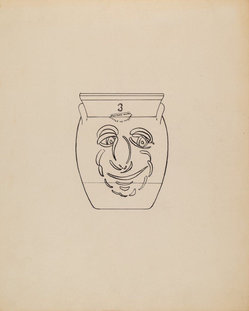 Crock, c. 1940. alkotó: John Tarantino