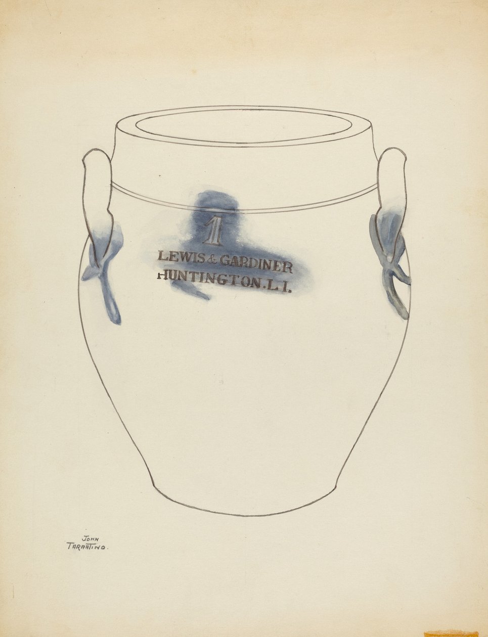 Crock, c. 1953. alkotó: John Tarantino