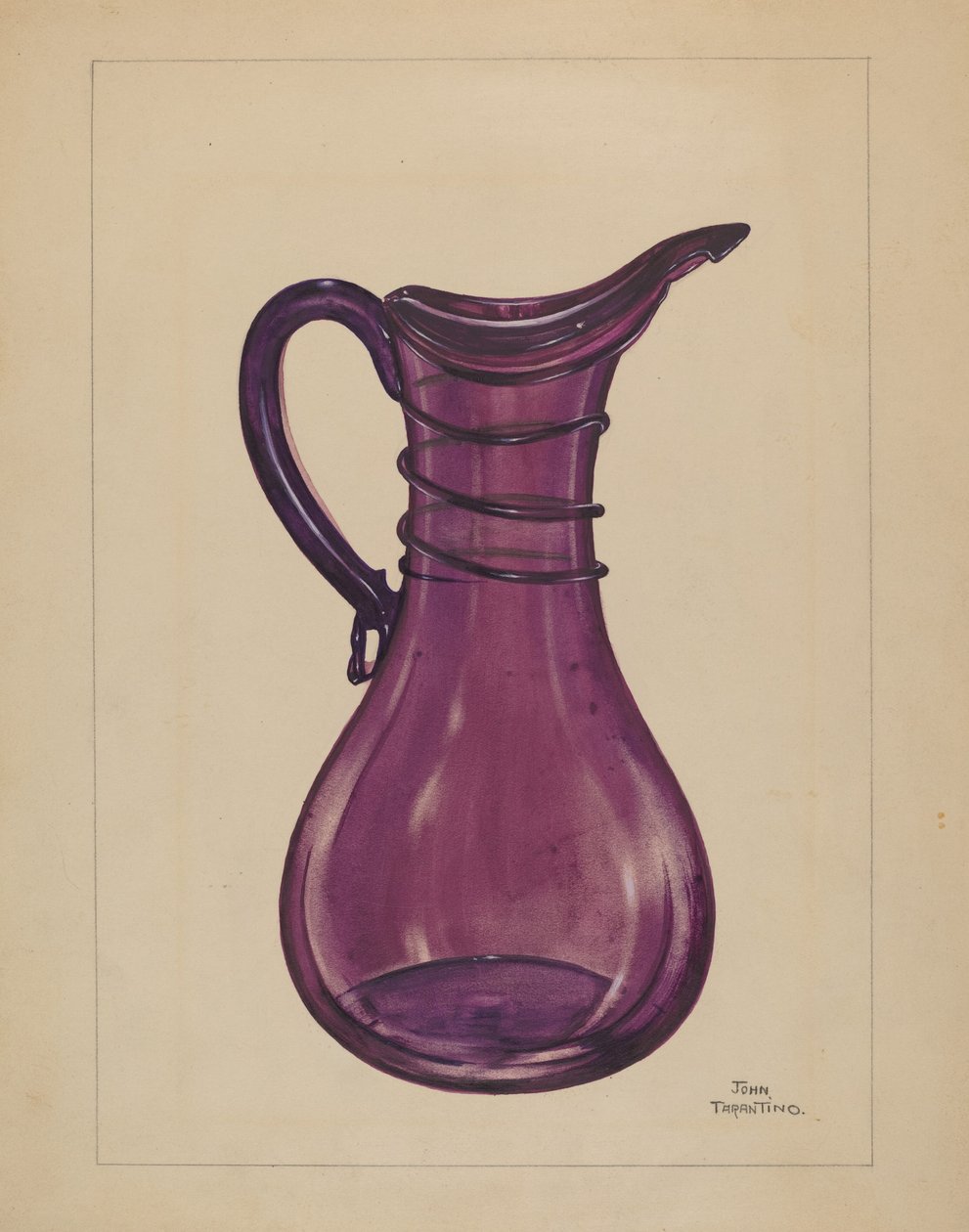 Cruet, c. 1936. alkotó: John Tarantino