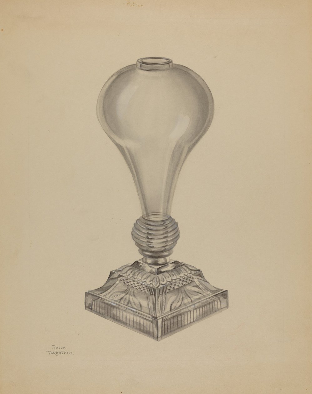 Lámpa, c. 1937. alkotó: John Tarantino