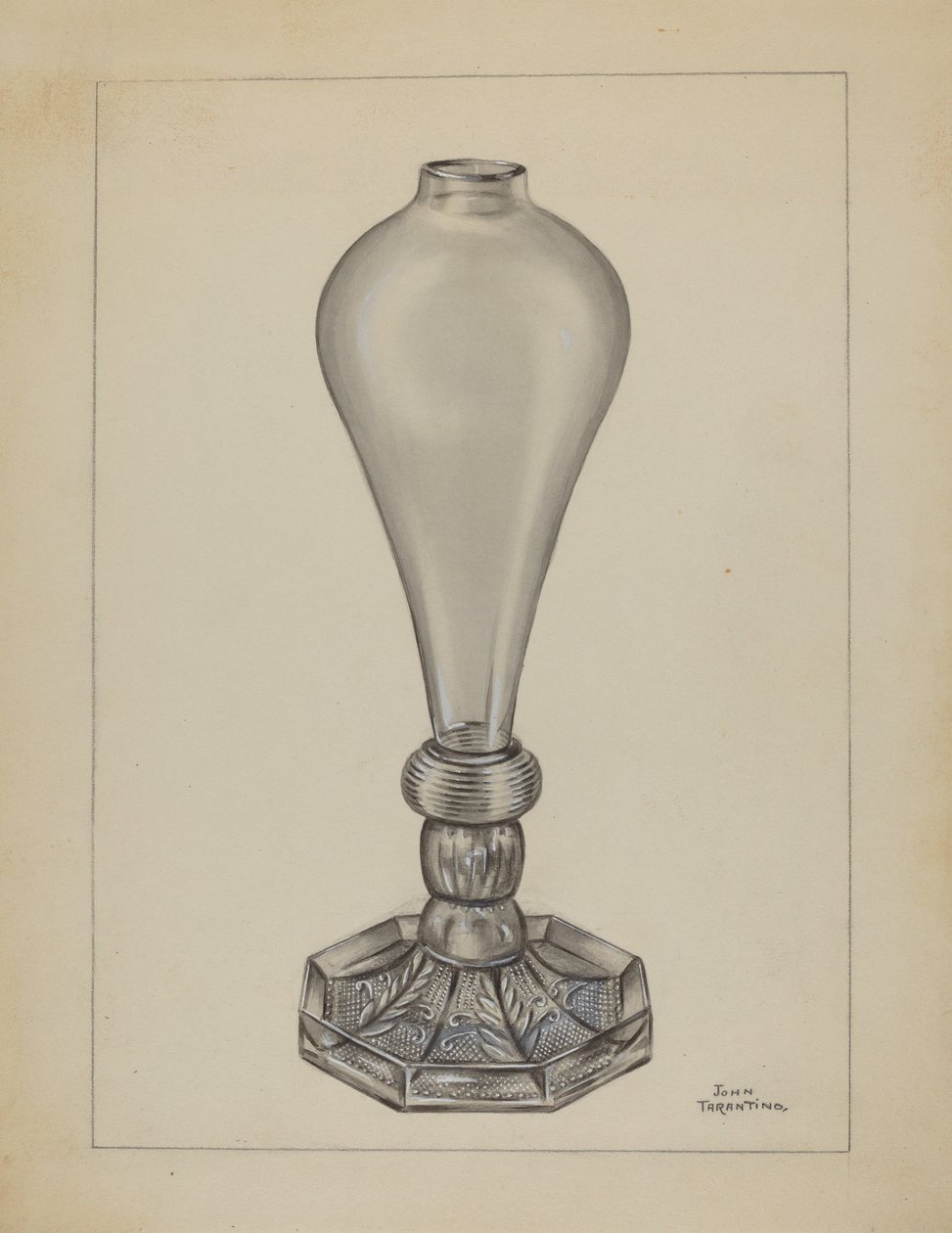 Lámpa, c. 1940. alkotó: John Tarantino