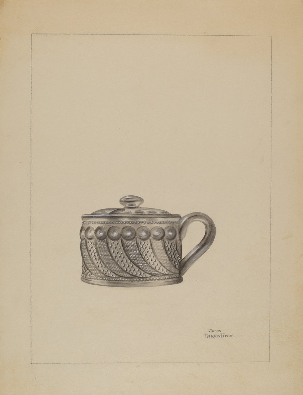 Mustárfazék, c. 1936. alkotó: John Tarantino
