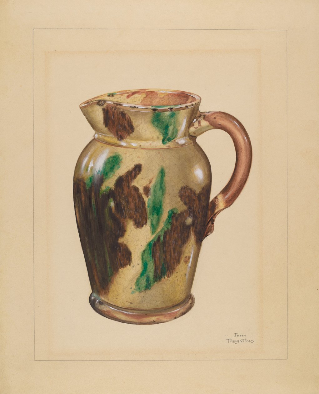 Kancsó, c. 1936. alkotó: John Tarantino