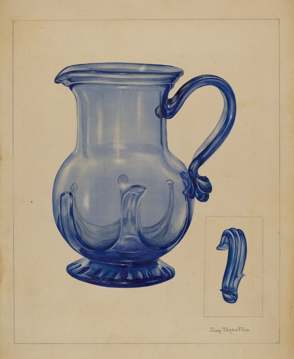 Kancsó, c. 1936. alkotó: John Tarantino