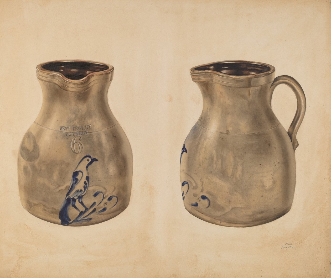 Kancsó, c. 1937. alkotó: John Tarantino