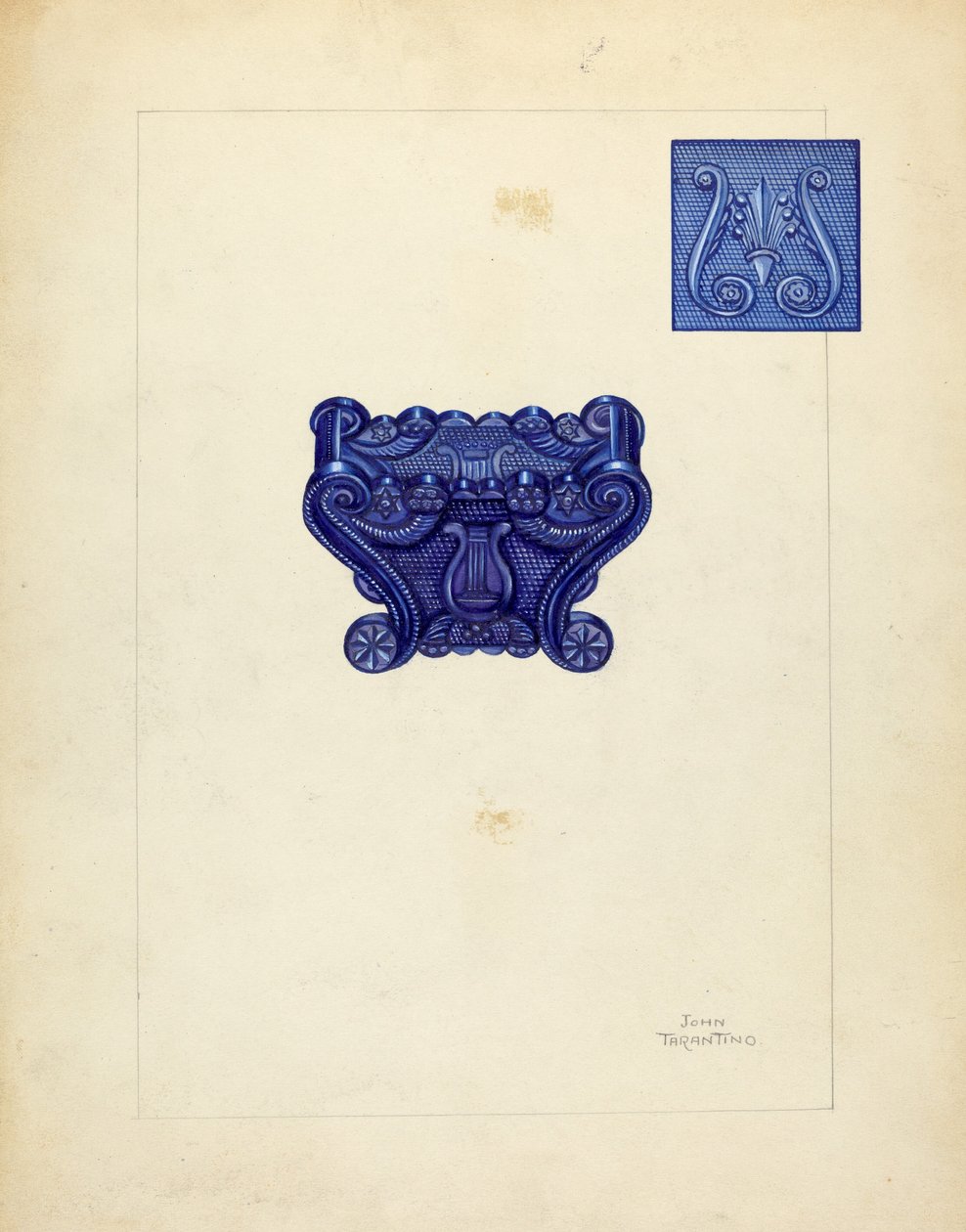 Sópince, c. 1940. alkotó: John Tarantino