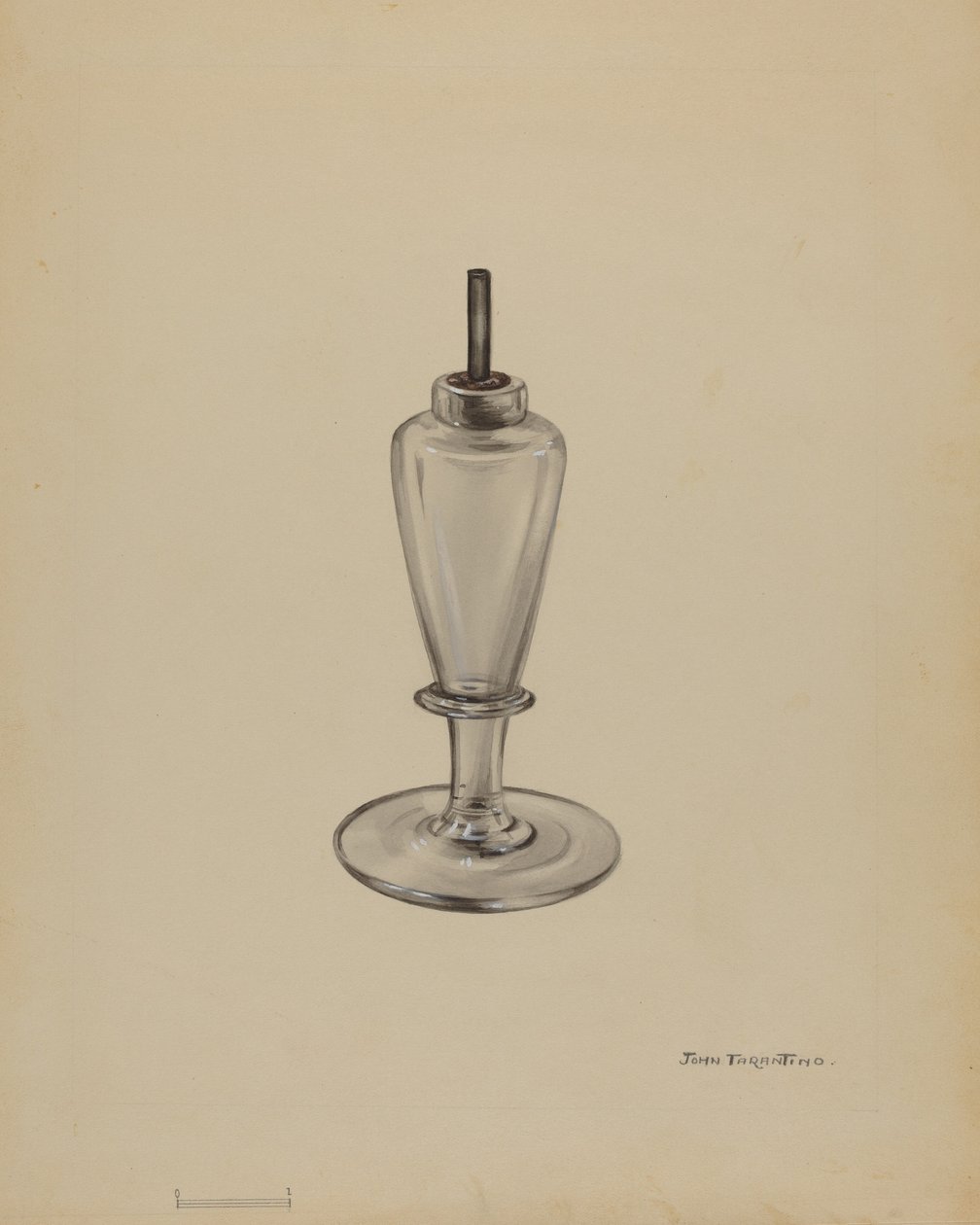 Szikralámpa, c. 1936. alkotó: John Tarantino