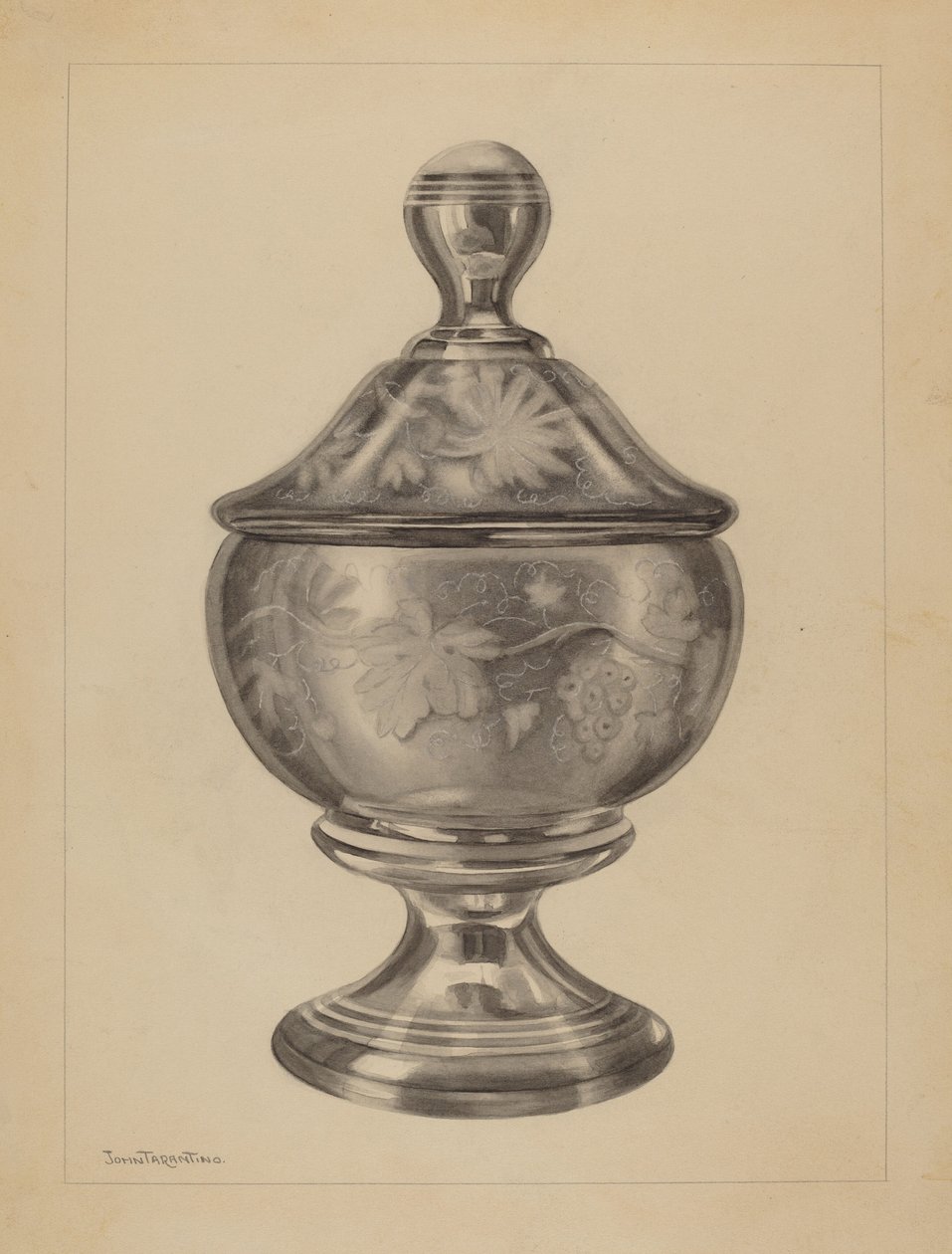 Sugar Bowl, c. 1937. alkotó: John Tarantino