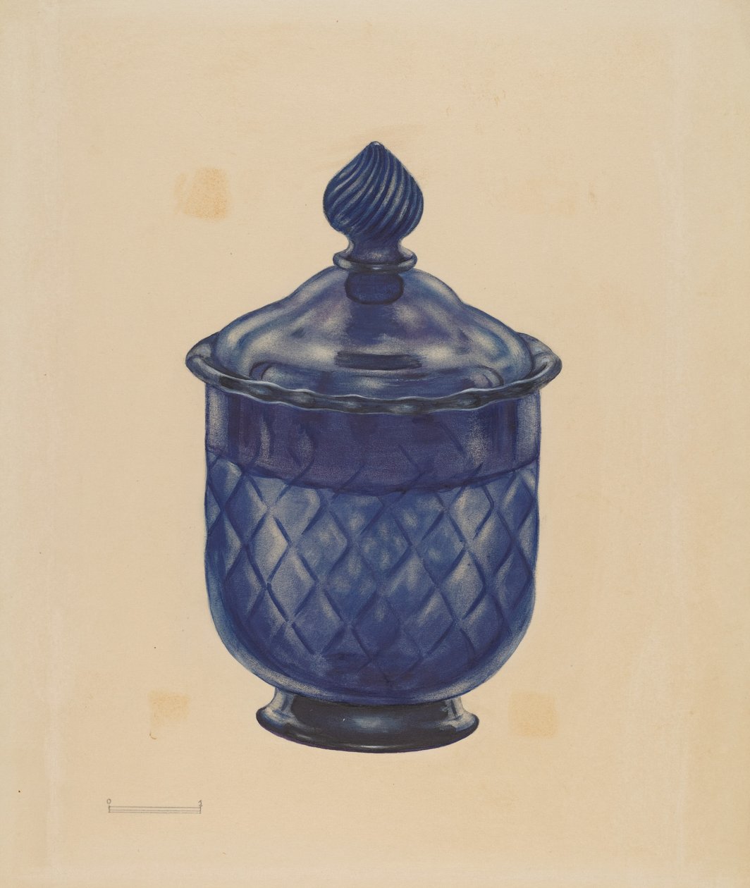 Sugar Bowl, c. 1940. alkotó: John Tarantino