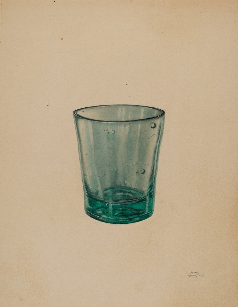 Tumbler, c. 1937. alkotó: John Tarantino
