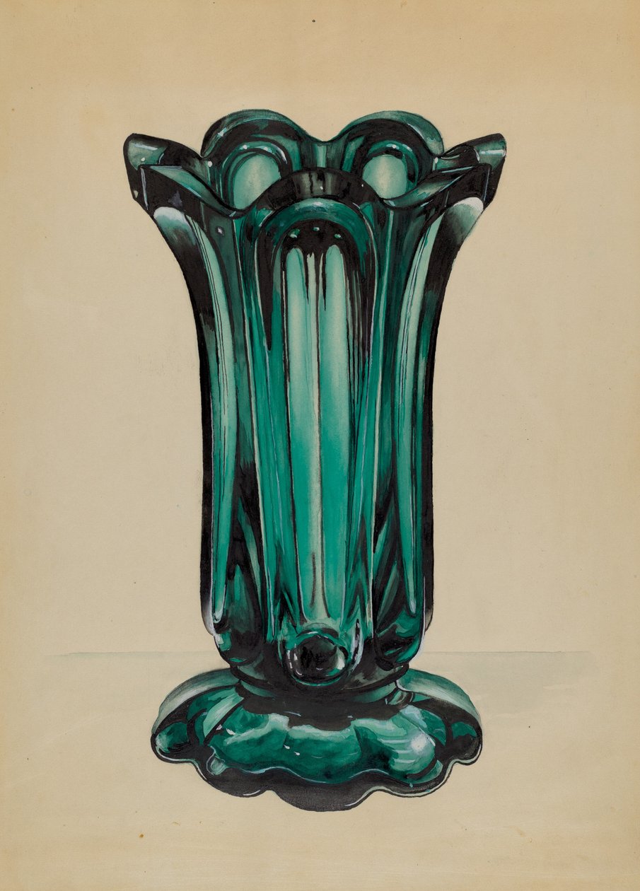 Váza, c. 1937. alkotó: John Tarantino