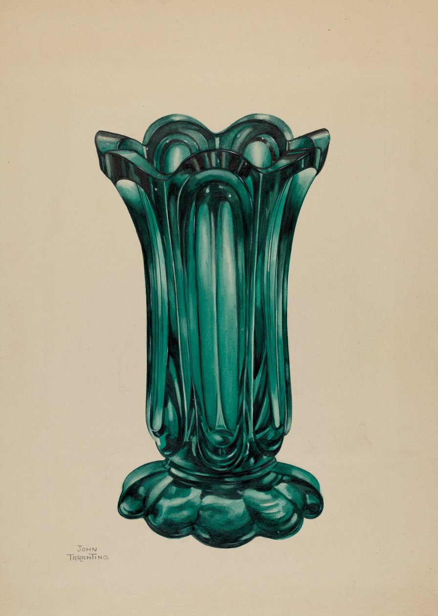 Váza, c. 1937. alkotó: John Tarantino