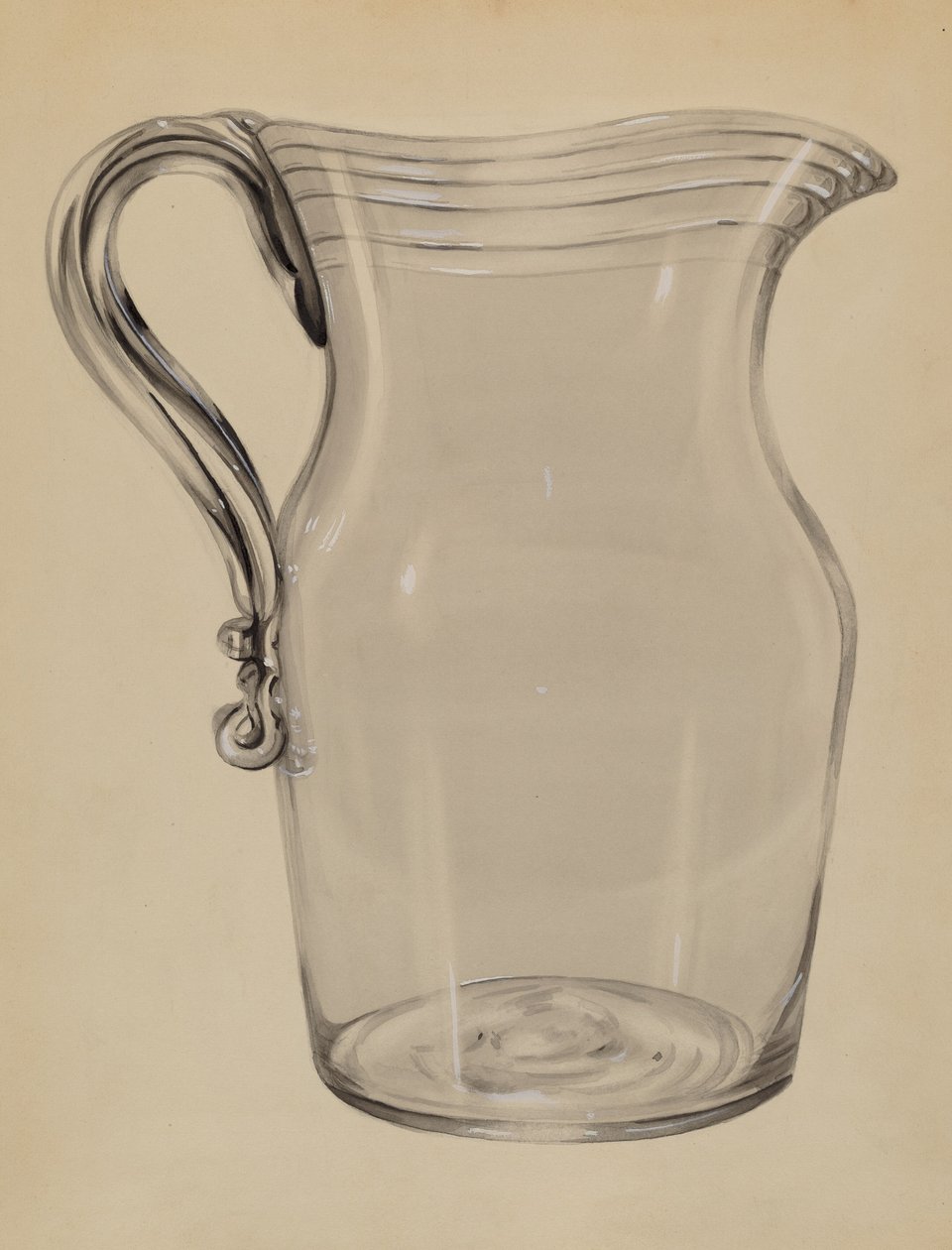 Vízkorsó, c. 1936. alkotó: John Tarantino