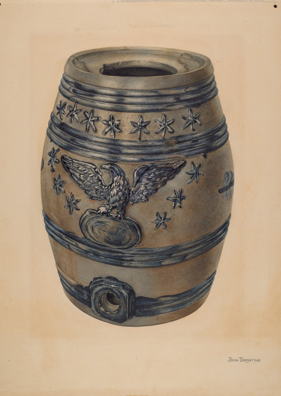 Boroshordó, c. 1939. alkotó: John Tarantino