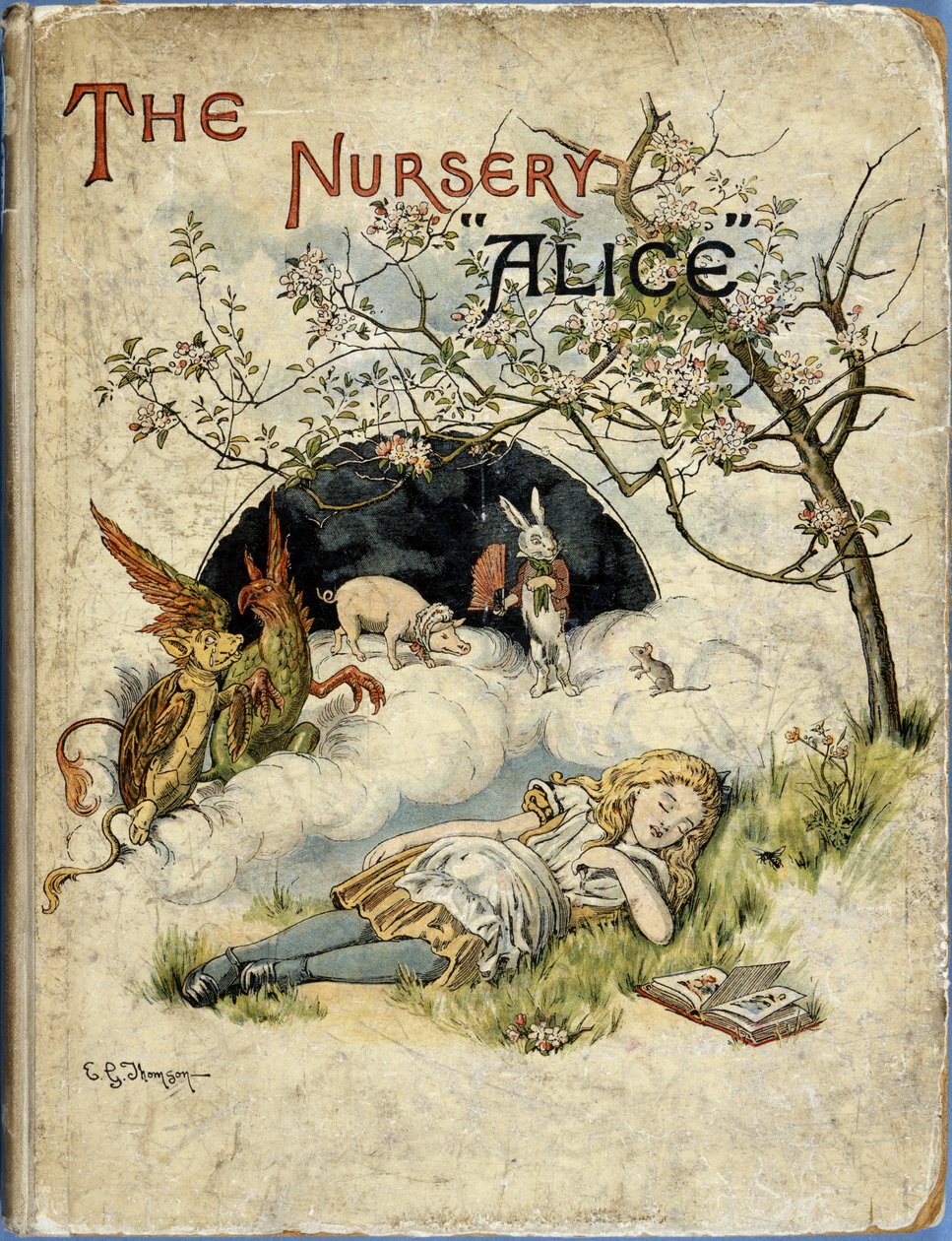 Alice alszik alkotó: John Tenniel