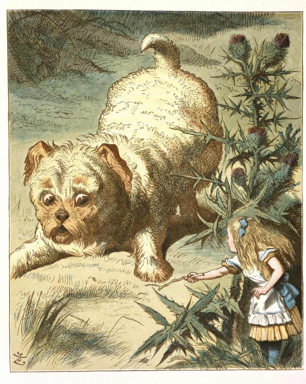 Dobd meg a kiskutyát alkotó: John Tenniel