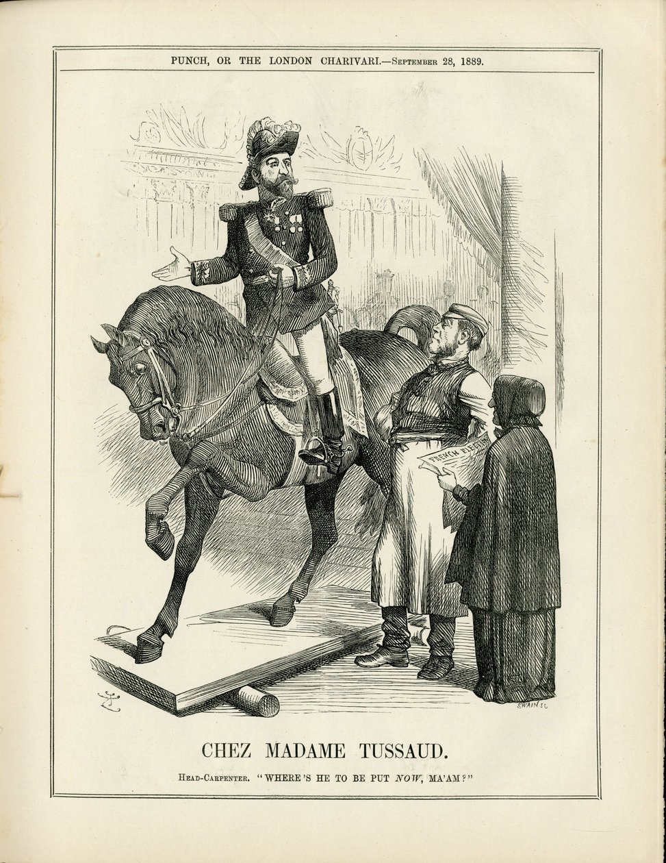 John Tenniel (1820-1914) illusztrációja a Punchban alkotó: John Tenniel