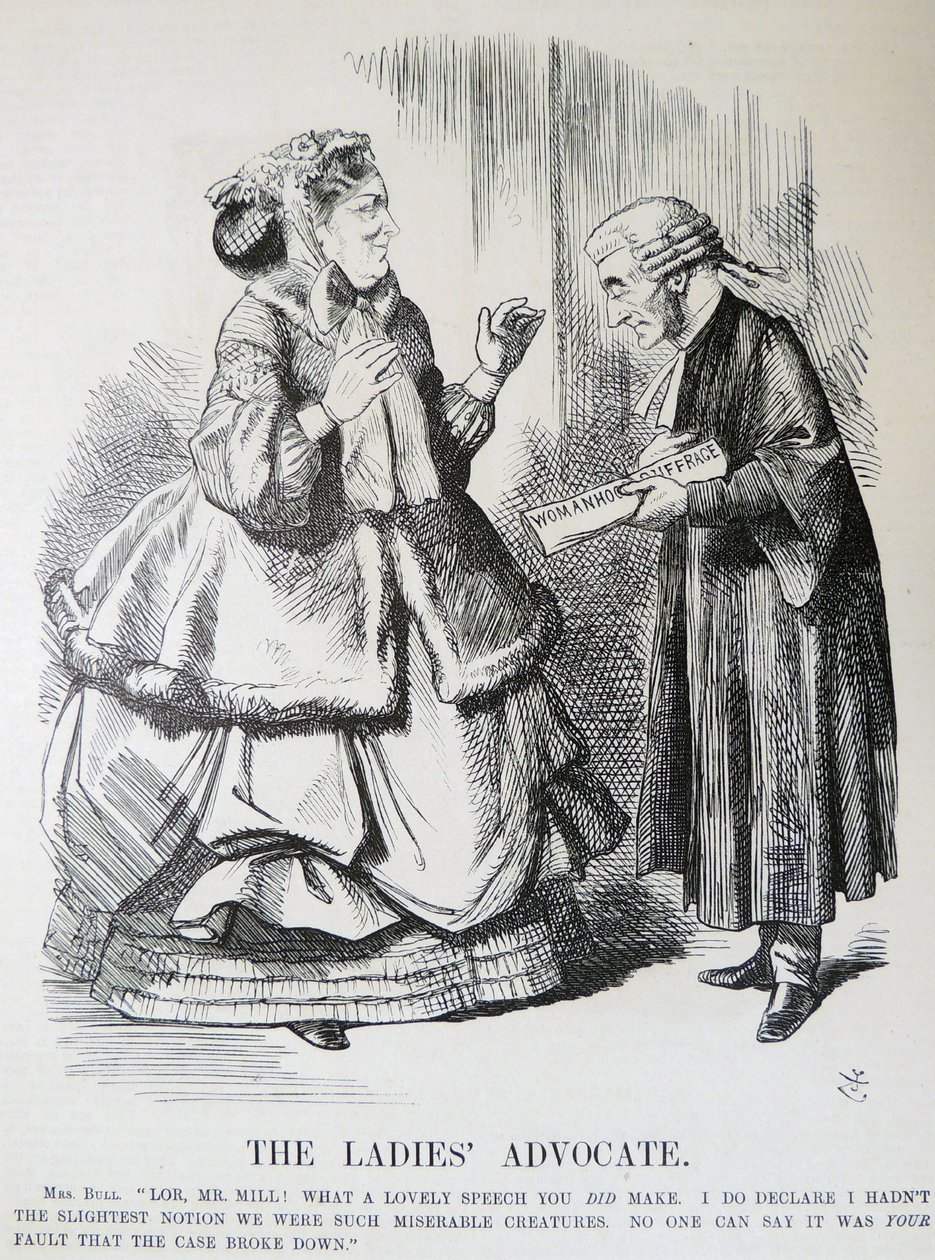 John Stuart Mill alkotó: John Tenniel