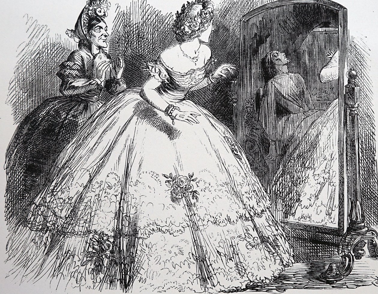A kísértetjárta hölgy alkotó: John Tenniel