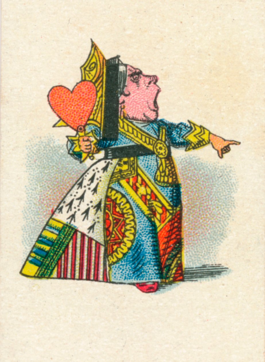 A szívek királynője, 1930 alkotó: John Tenniel