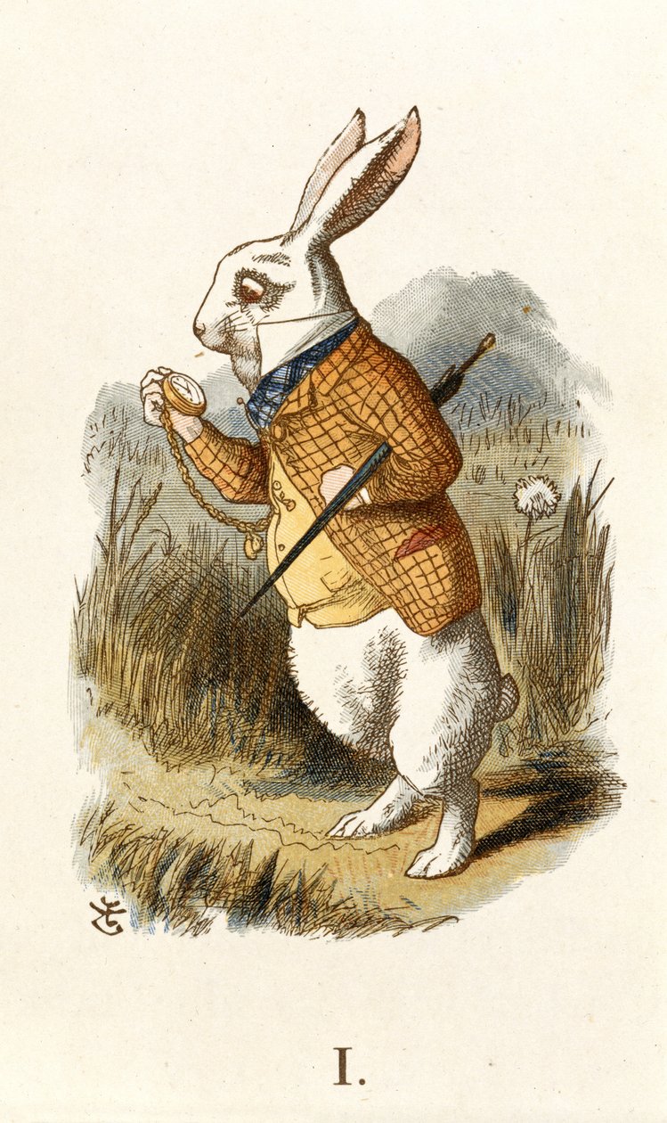 A fehér nyúl alkotó: John Tenniel