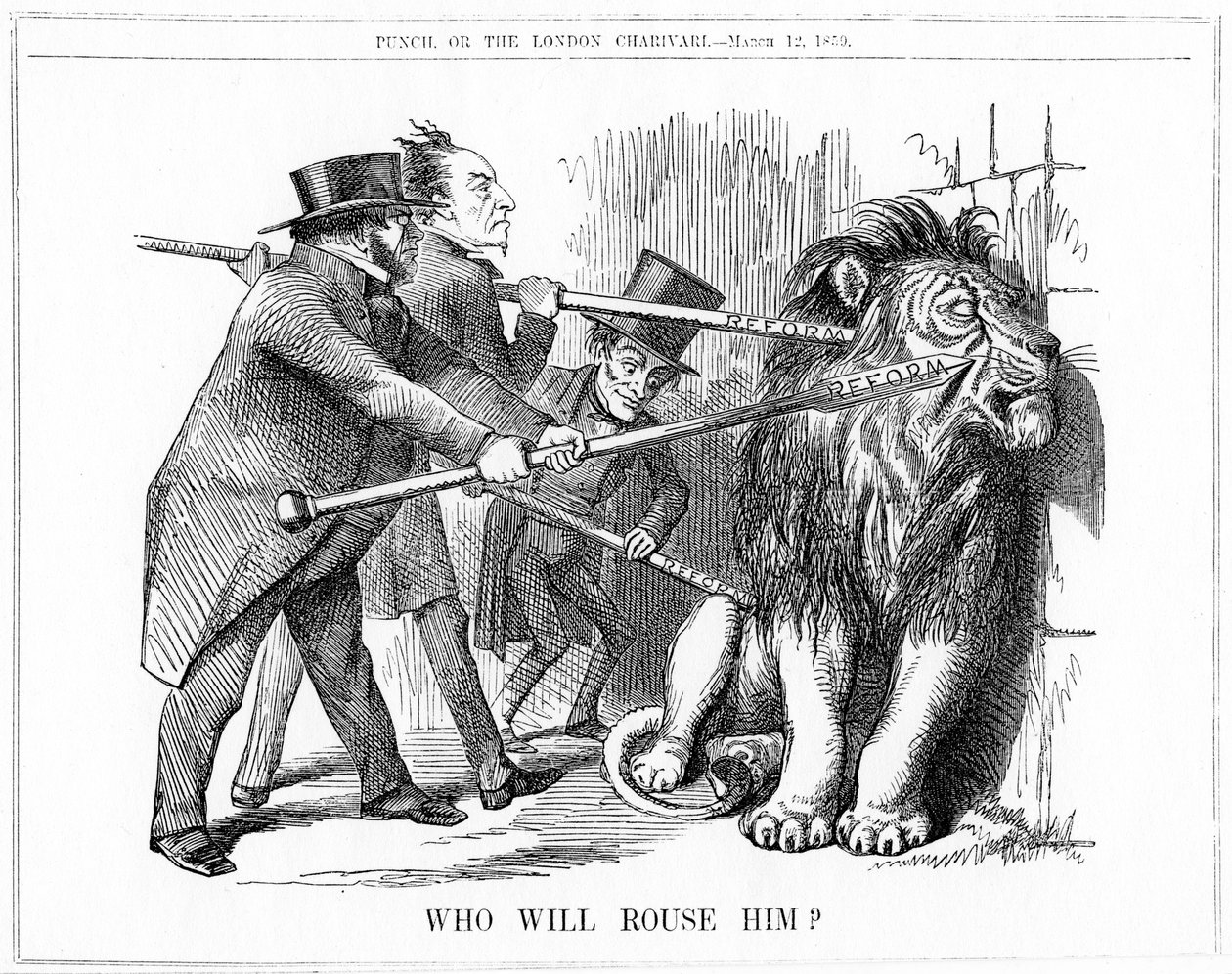 Ki fogja felébreszteni? 1859 alkotó: John Tenniel