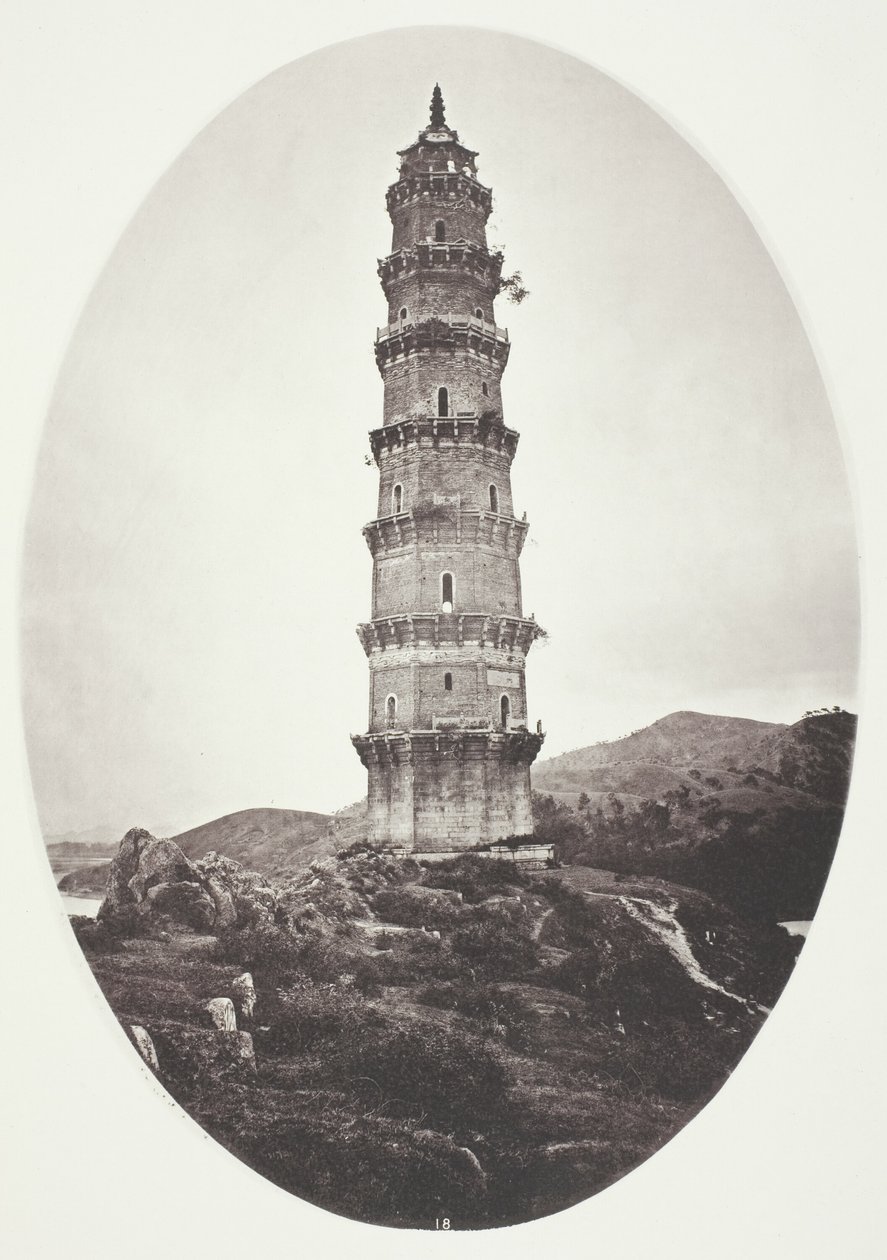 Pagoda Chao-Chowfu közelében alkotó: John Thomson