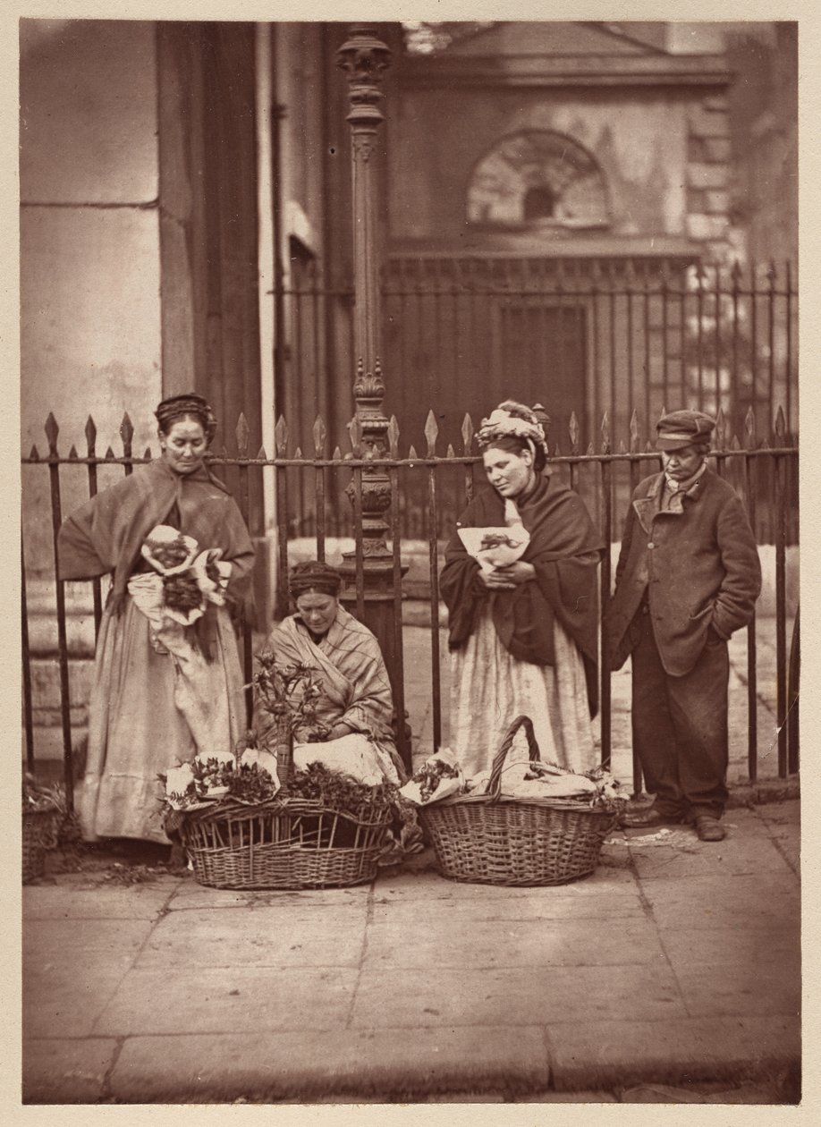 Covent Garden Flower Women alkotó: John Thomson