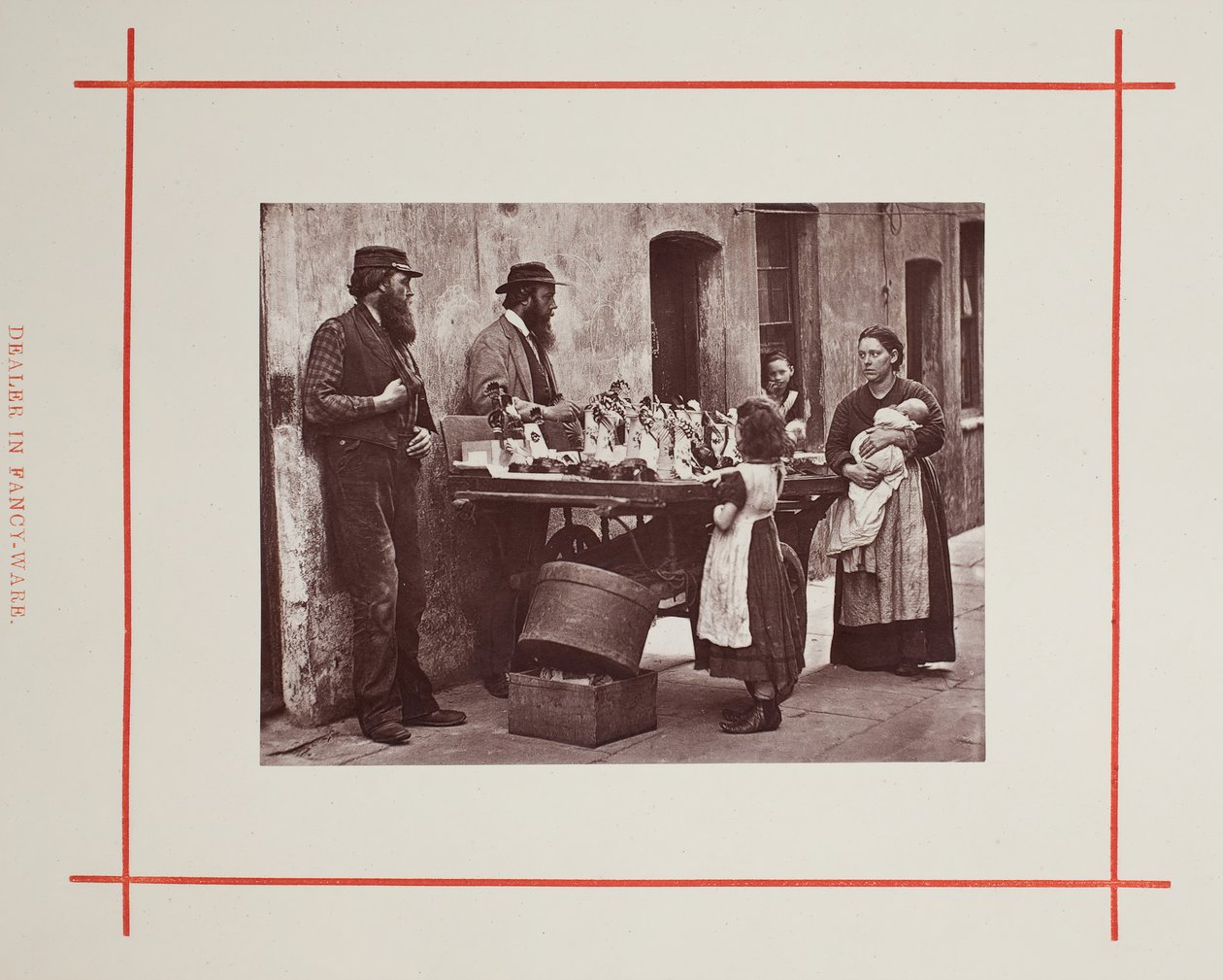 Kereskedő a Fancy-Ware-ben, 1877. alkotó: John Thomson
