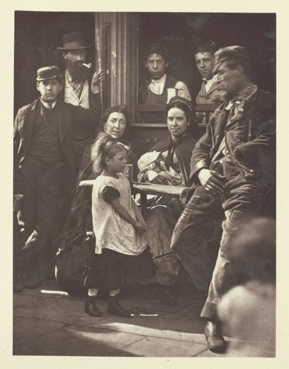 Hookey Alf, a White Chapel, 1881. alkotó: John Thomson