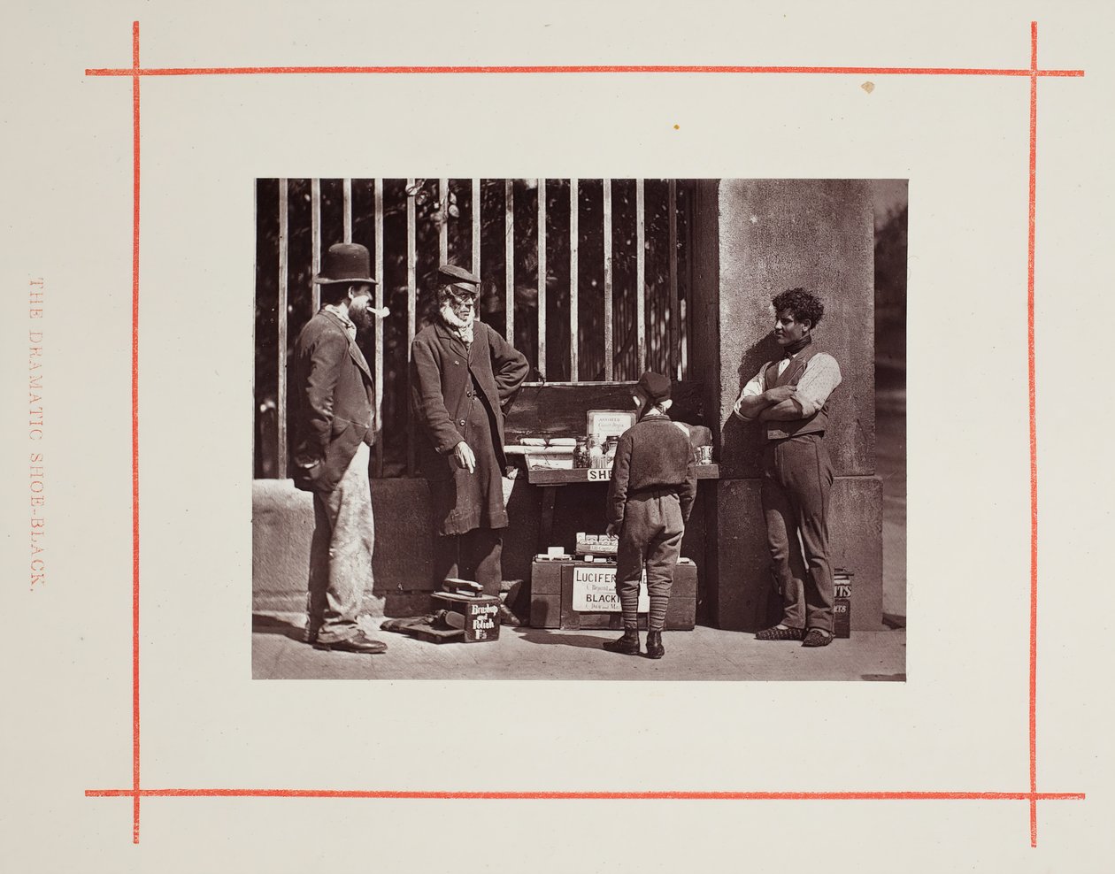 A drámai cipőfekete, 1877. alkotó: John Thomson