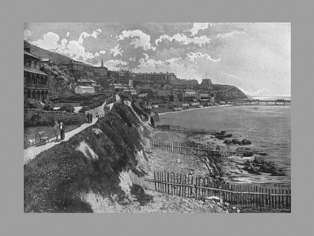 Ventnor I.O.W. c1900 alkotó: John Thomson