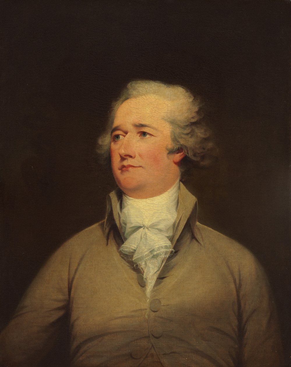 Alexander Hamilton, c. 1792. alkotó: John Trumbull