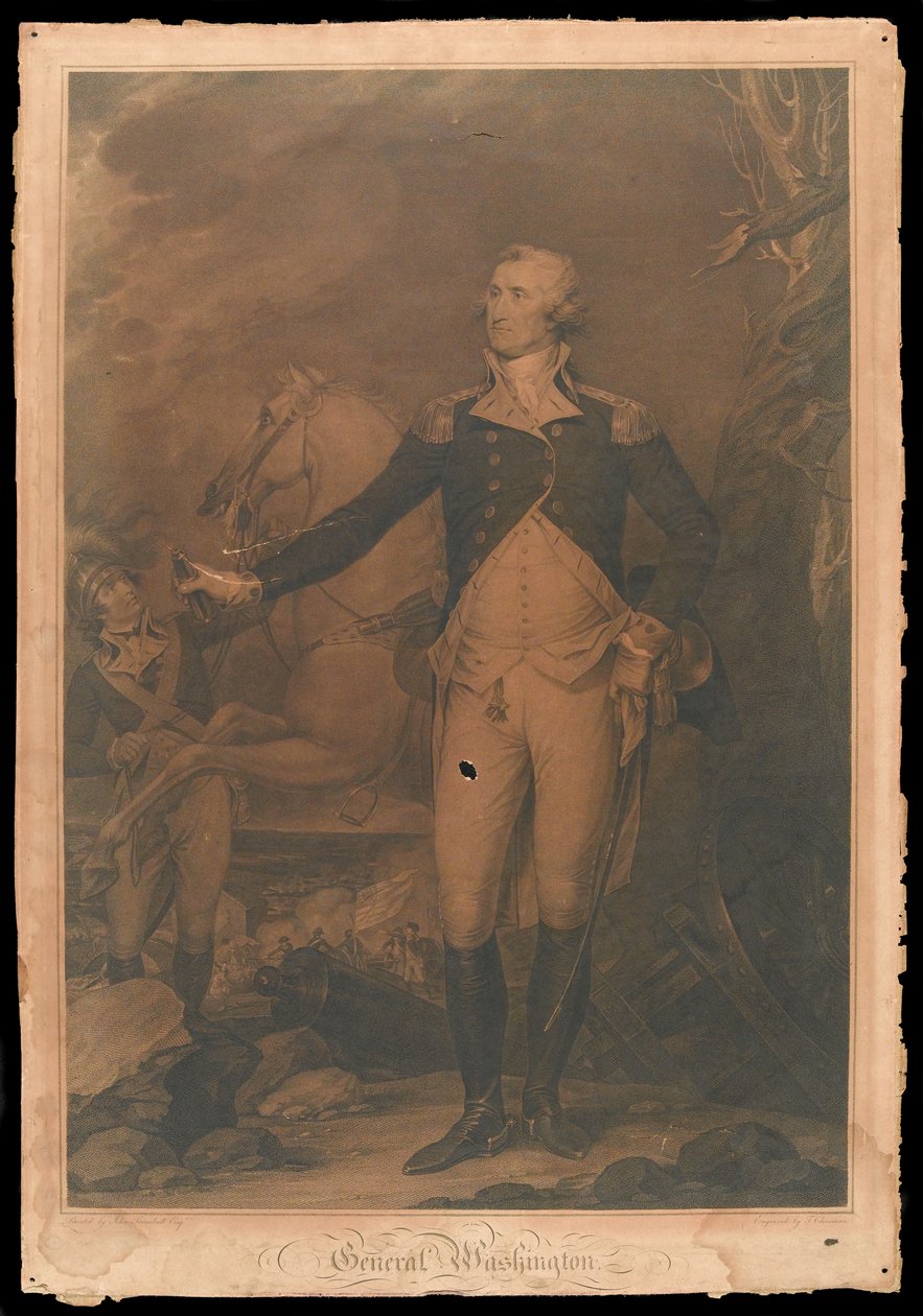 Washington tábornok, 1780 körül alkotó: John Trumbull