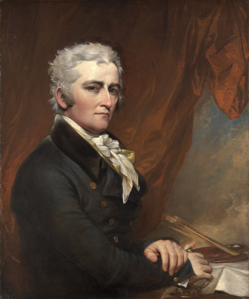 Önarckép, 1802 körül alkotó: John Trumbull