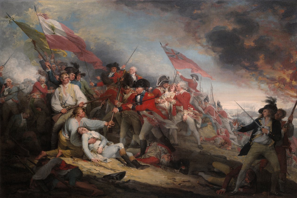 A bunkeri csata alkotó: John Trumbull