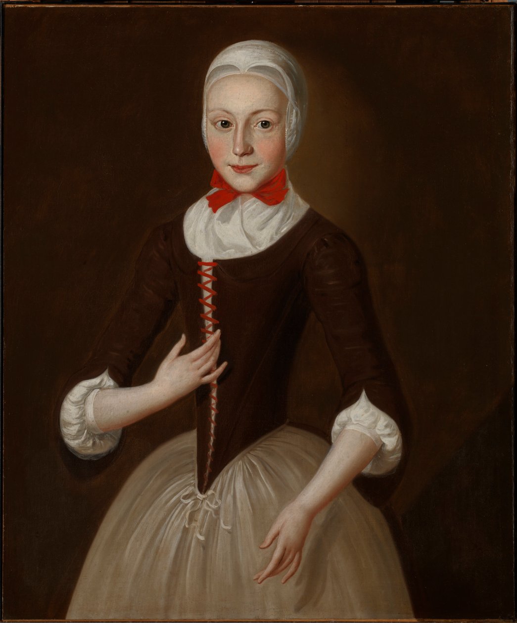Fiatal morva lány, kb. 1755-1760. alkotó: John Valentine Haidt