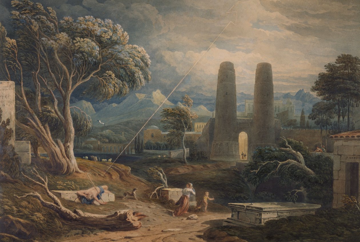 Mennydörgés, 1817-1818 alkotó: John Varley