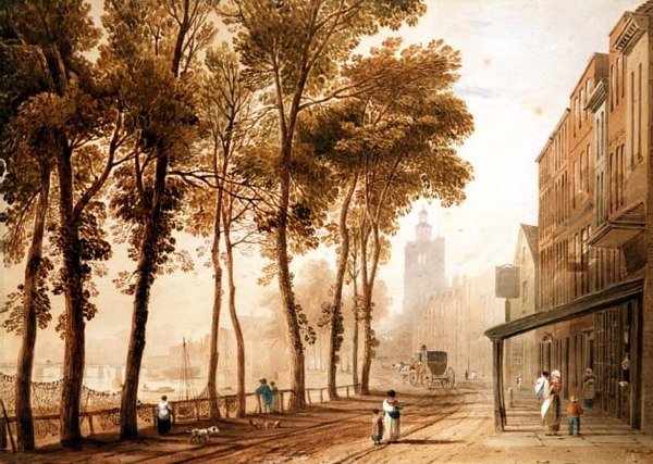 Cheyne Walk, Chelsea alkotó: John Varley