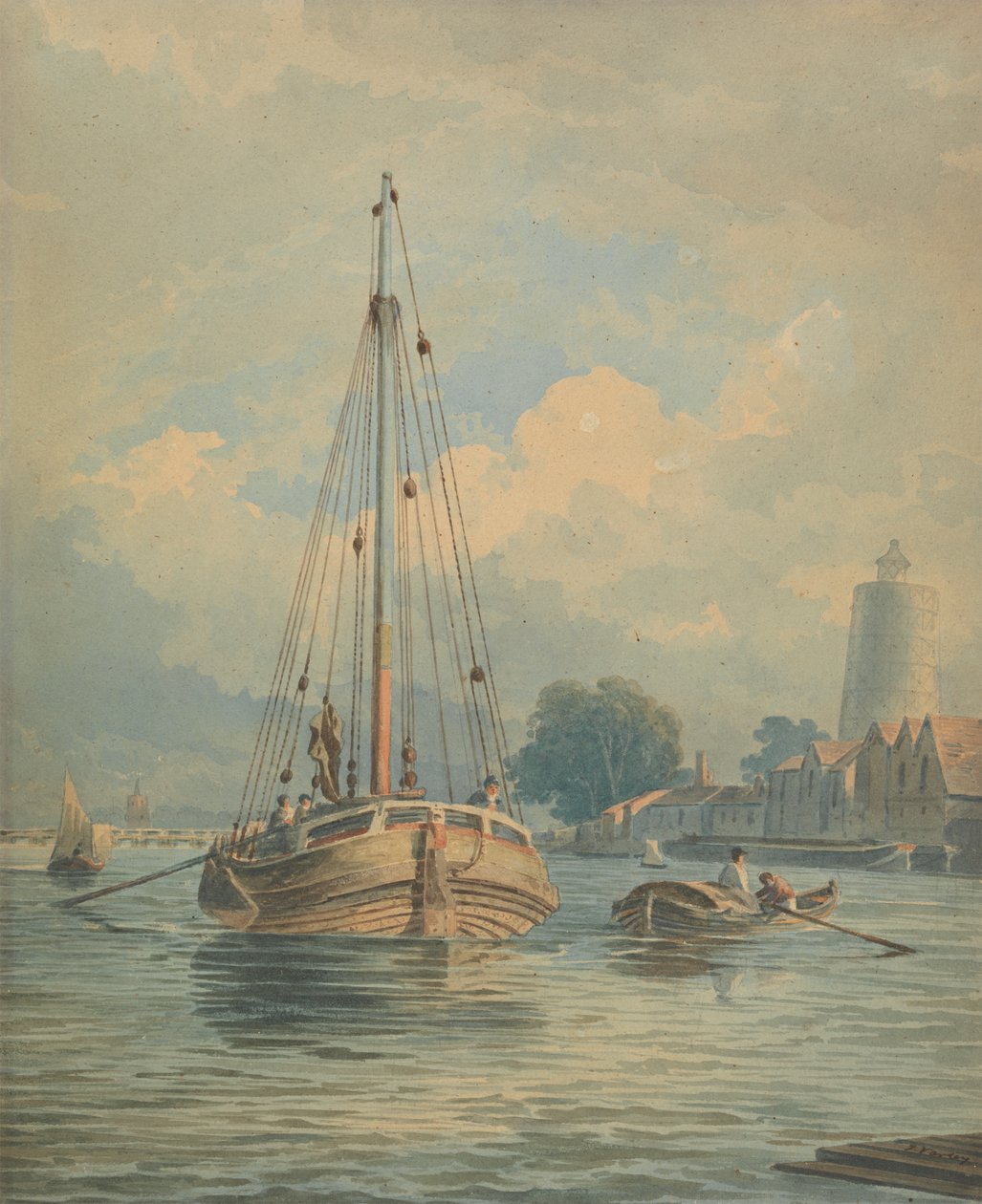 A Temzén alkotó: John Varley