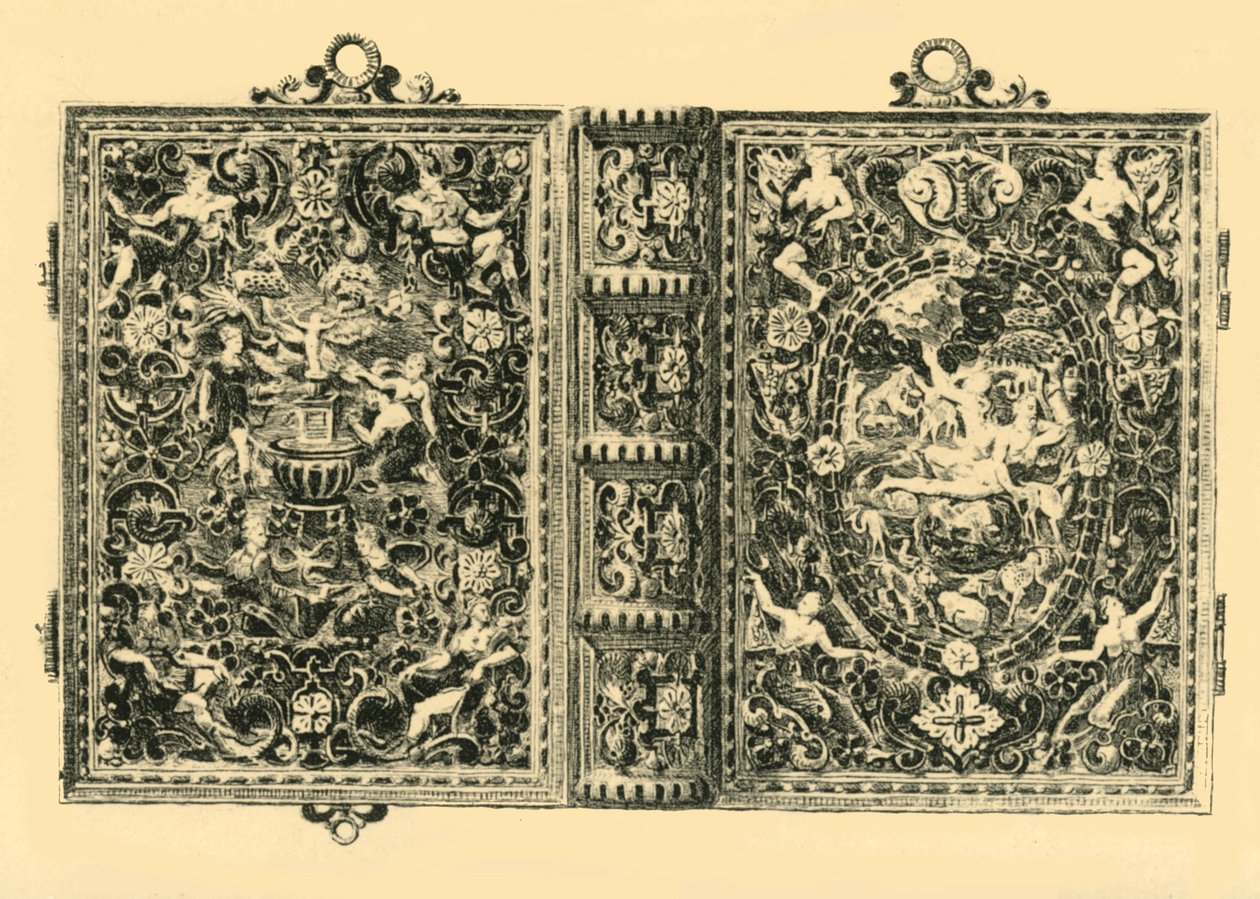 Arany könyvborító, 19. század, 1881. alkotó: John Watkins