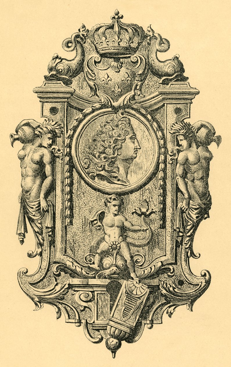 Acél kulcslemez, 18. század eleje, 1881. alkotó: John Watkins