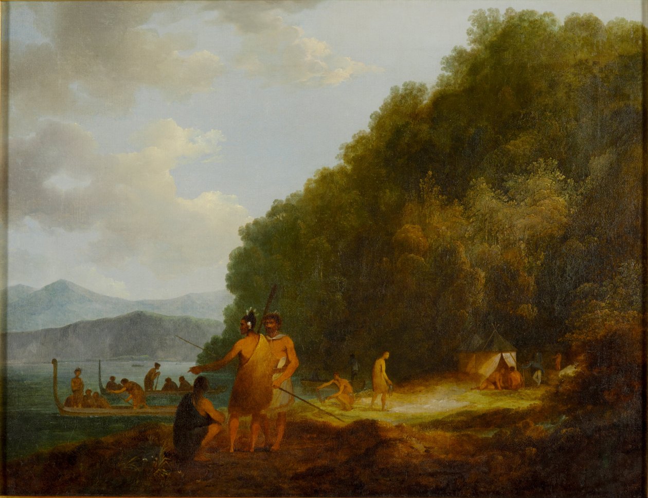 Ship Cove, Queen Charlotte Sound alkotó: John Webber
