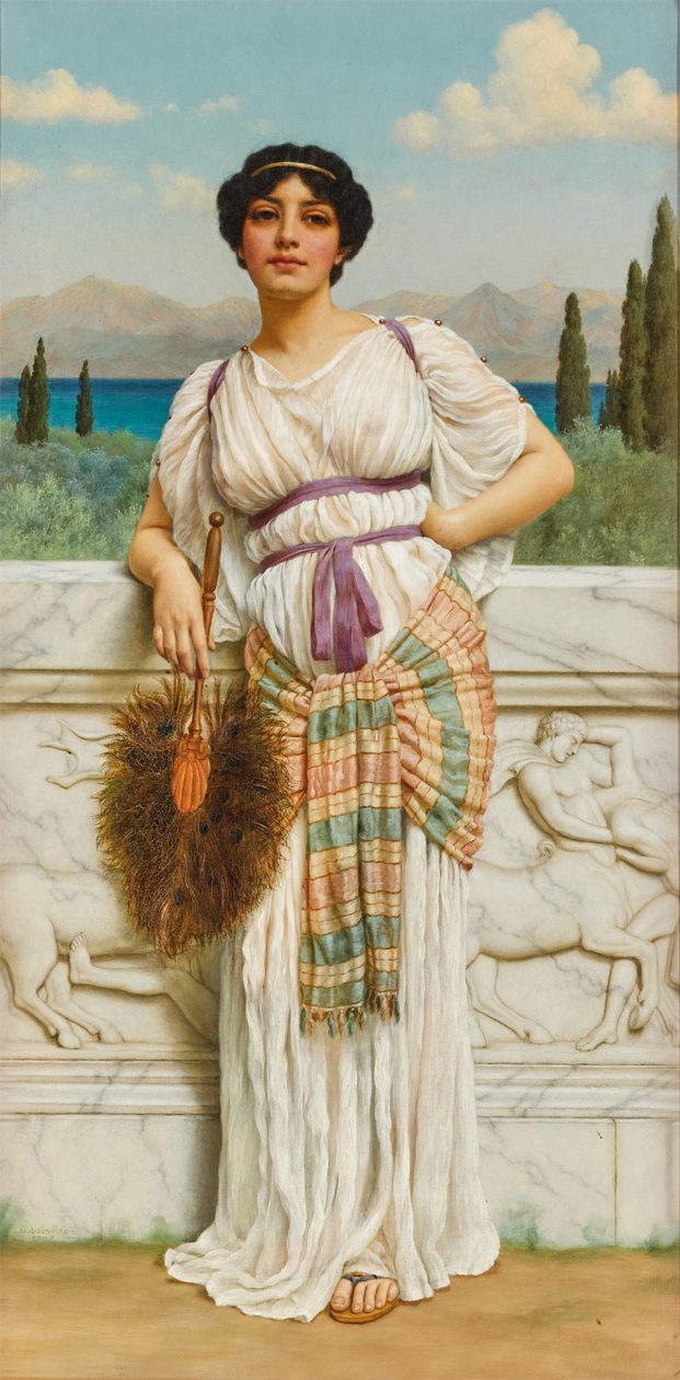 Egy görög szépség alkotó: John William Godward