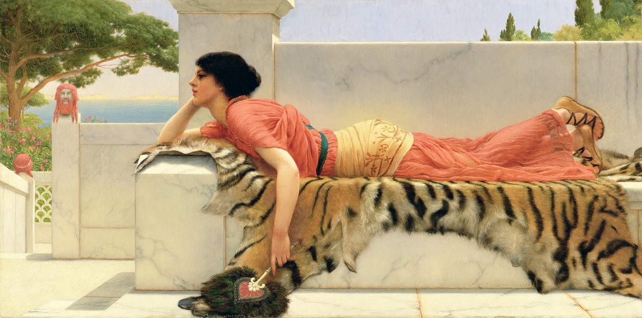 Elvárás alkotó: John William Godward
