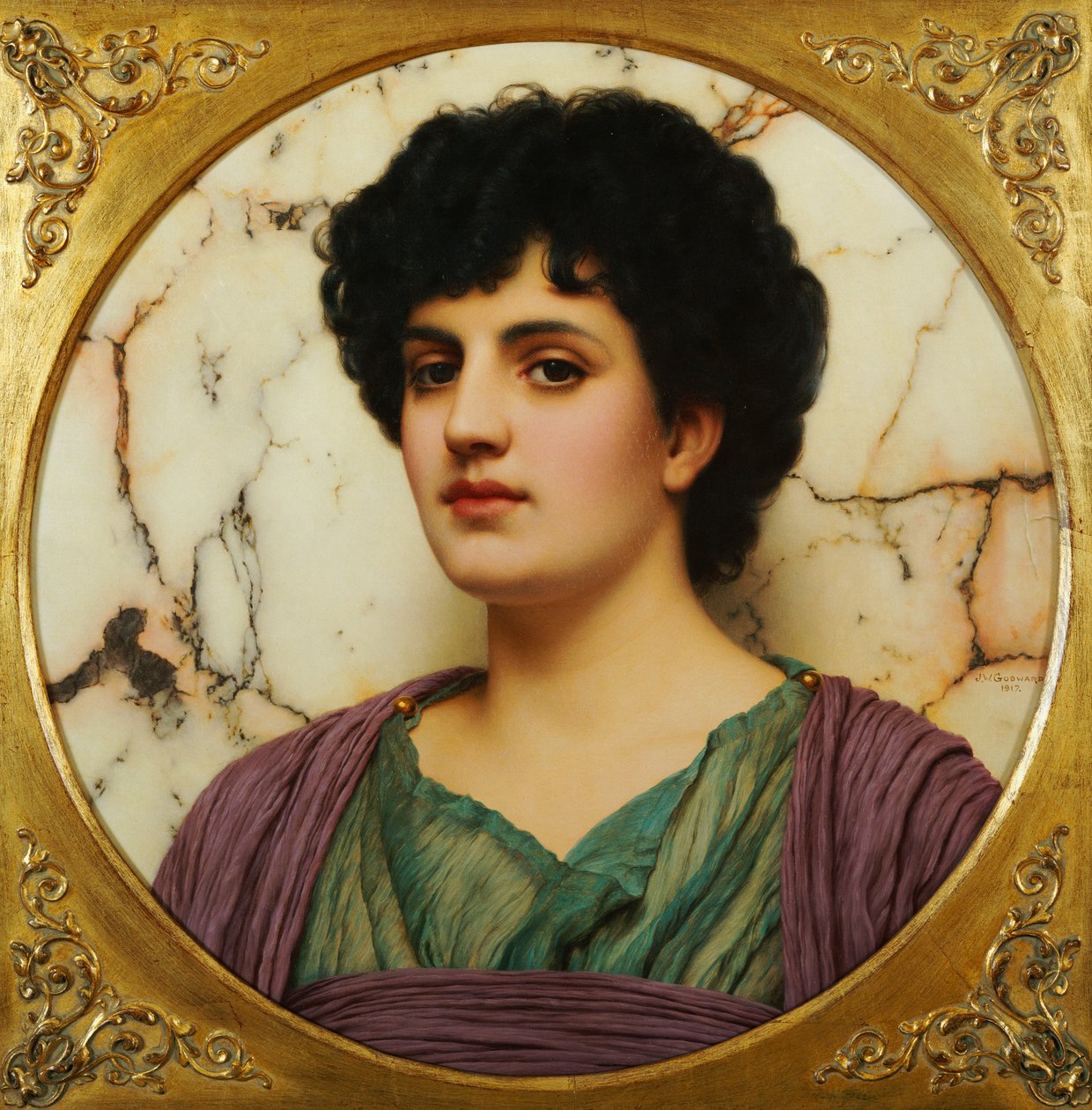 Lucilia, 1917 alkotó: John William Godward