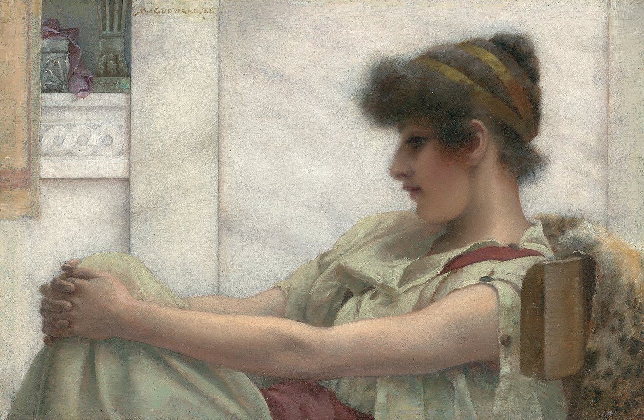 Álmodozás, 1888 alkotó: John William Godward