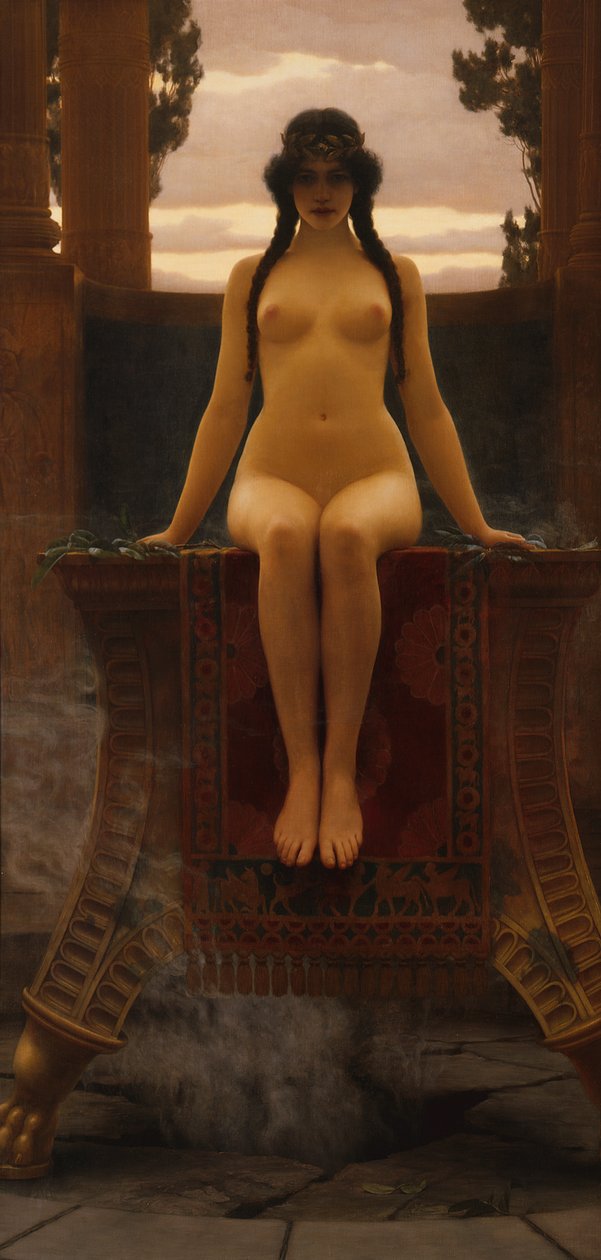 Delphi Oracle alkotó: John William Godward