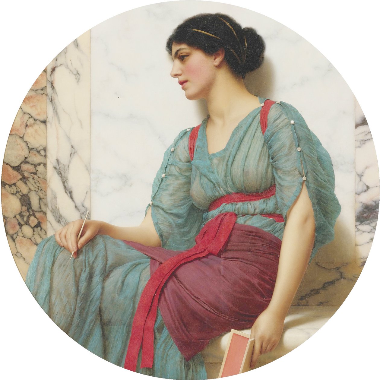 A szerelmes levél alkotó: John William Godward