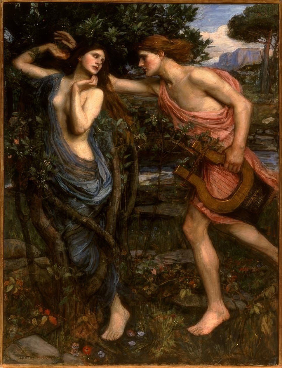 Apollo és Daphne alkotó: John William Waterhouse